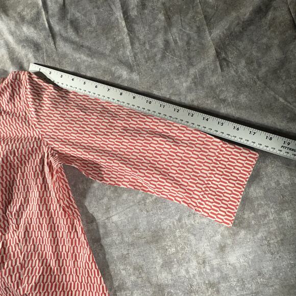 Talbots Top Womens Long Sleeve Collared Button Cotton Blouse Shirt Casual (4P) - Picture 6 of 6